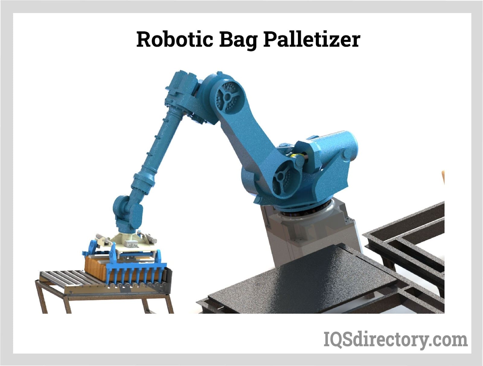 robotic bag palletizer