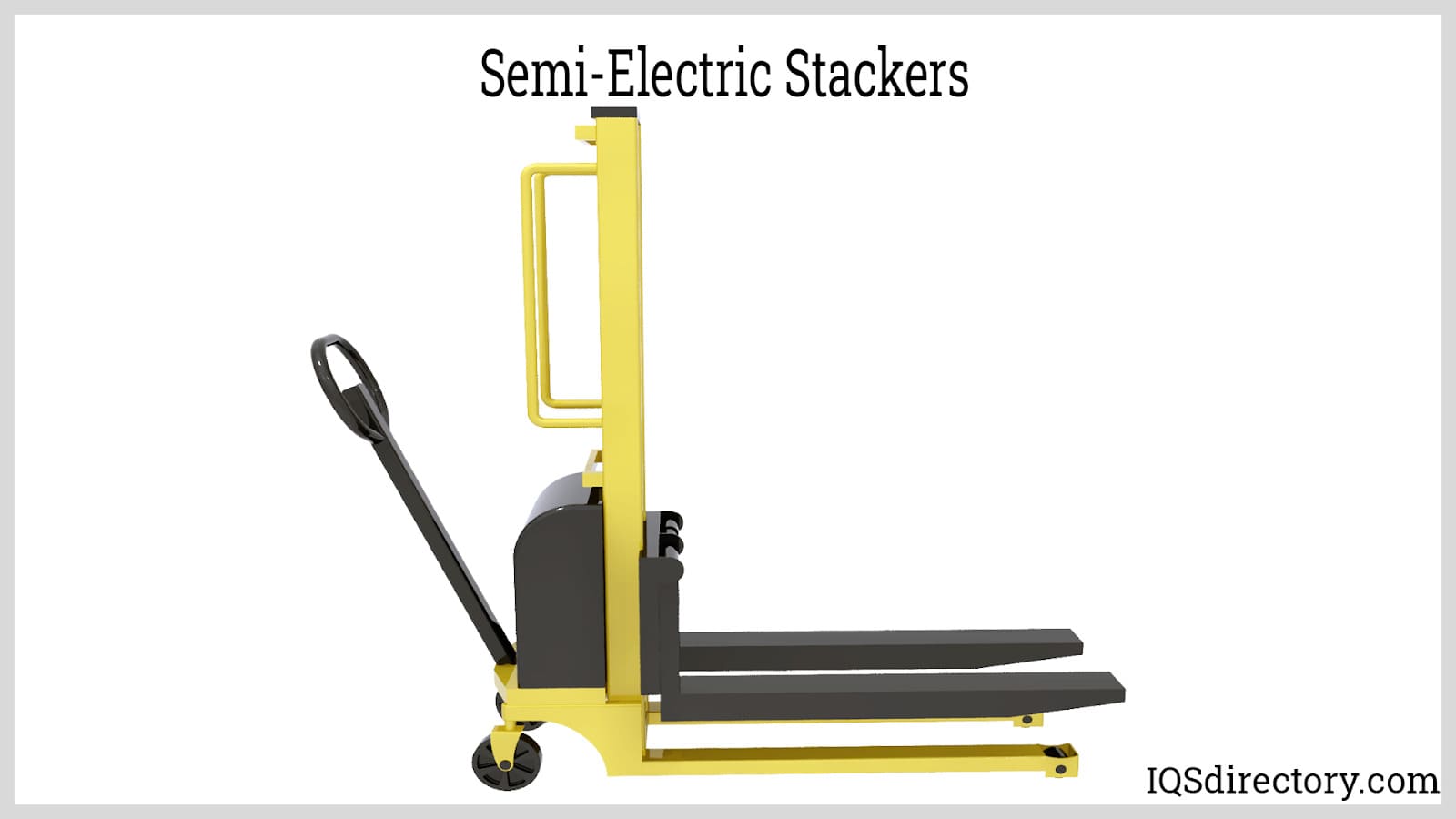 semi-electric stackers